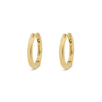 Classic Yellow Gold Hoop Earrings