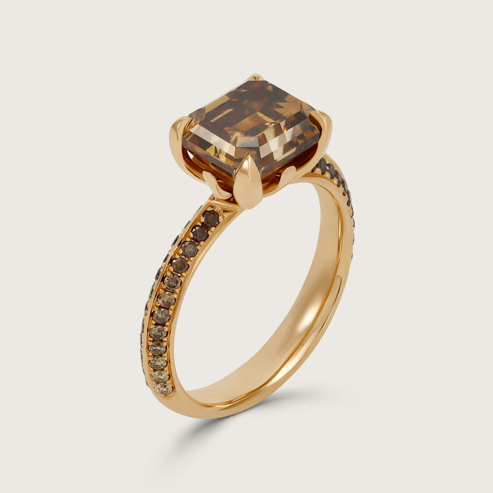 Fleur de Luce Origins Ring in Brown