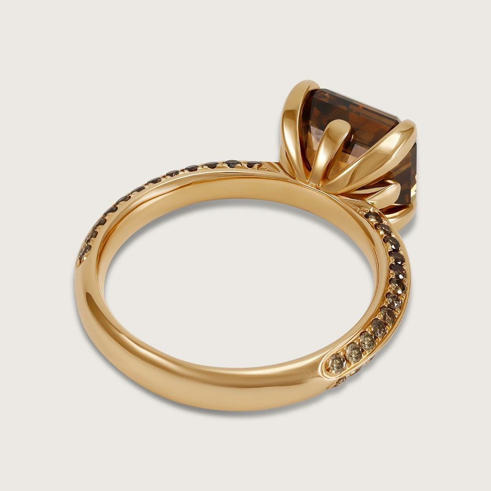 Fleur de Luce Origins Ring in Brown