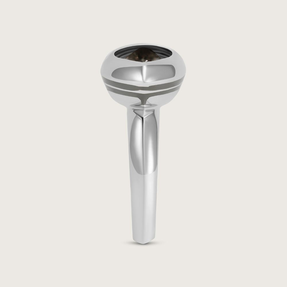 Inner Glow Marquise Diamond Cocktail Ring in 18k White Gold 6