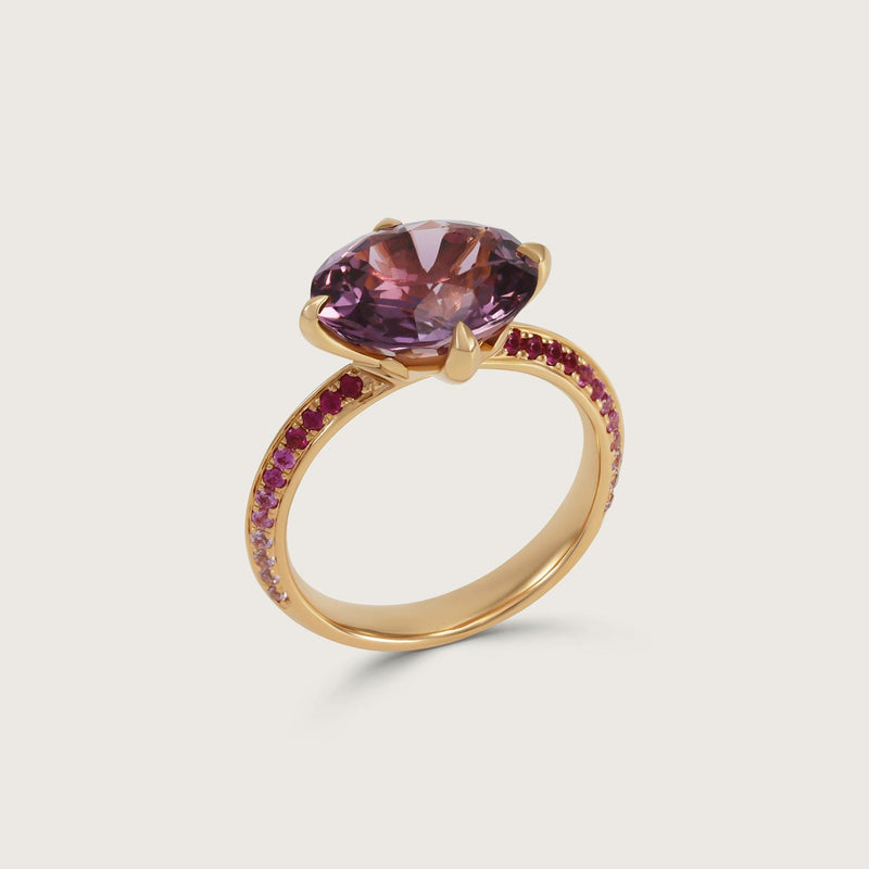 Fleur de Luce Origins Ring in Pinky Purple