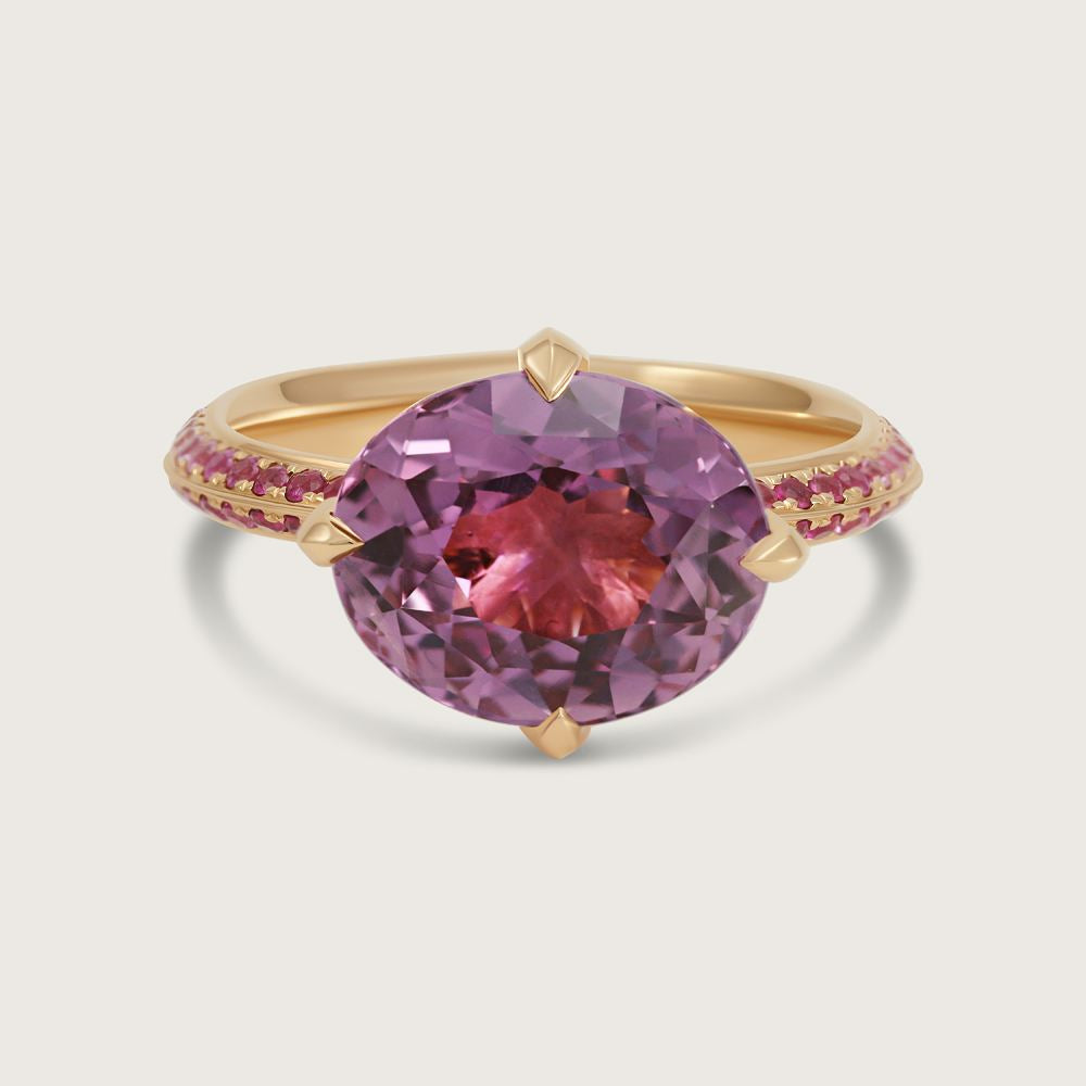 Fleur de Luce Origins Ring in Pinky Purple
