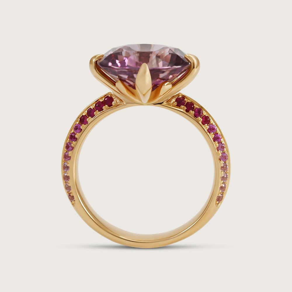 Fleur de Luce Origins Ring in Pinky Purple