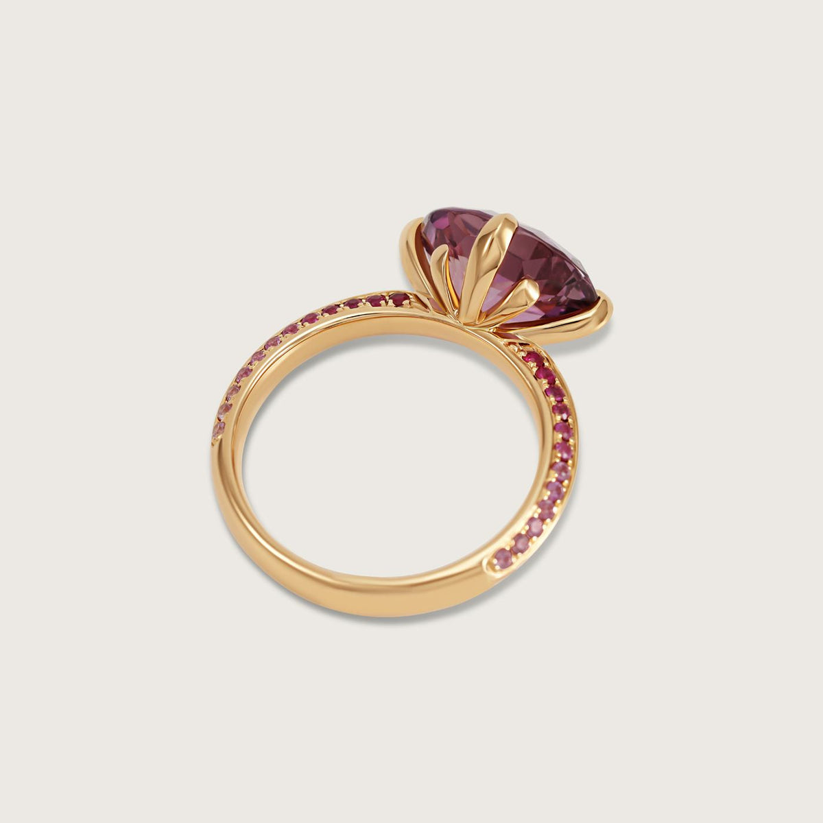 Fleur de Luce Origins Ring in Pinky Purple