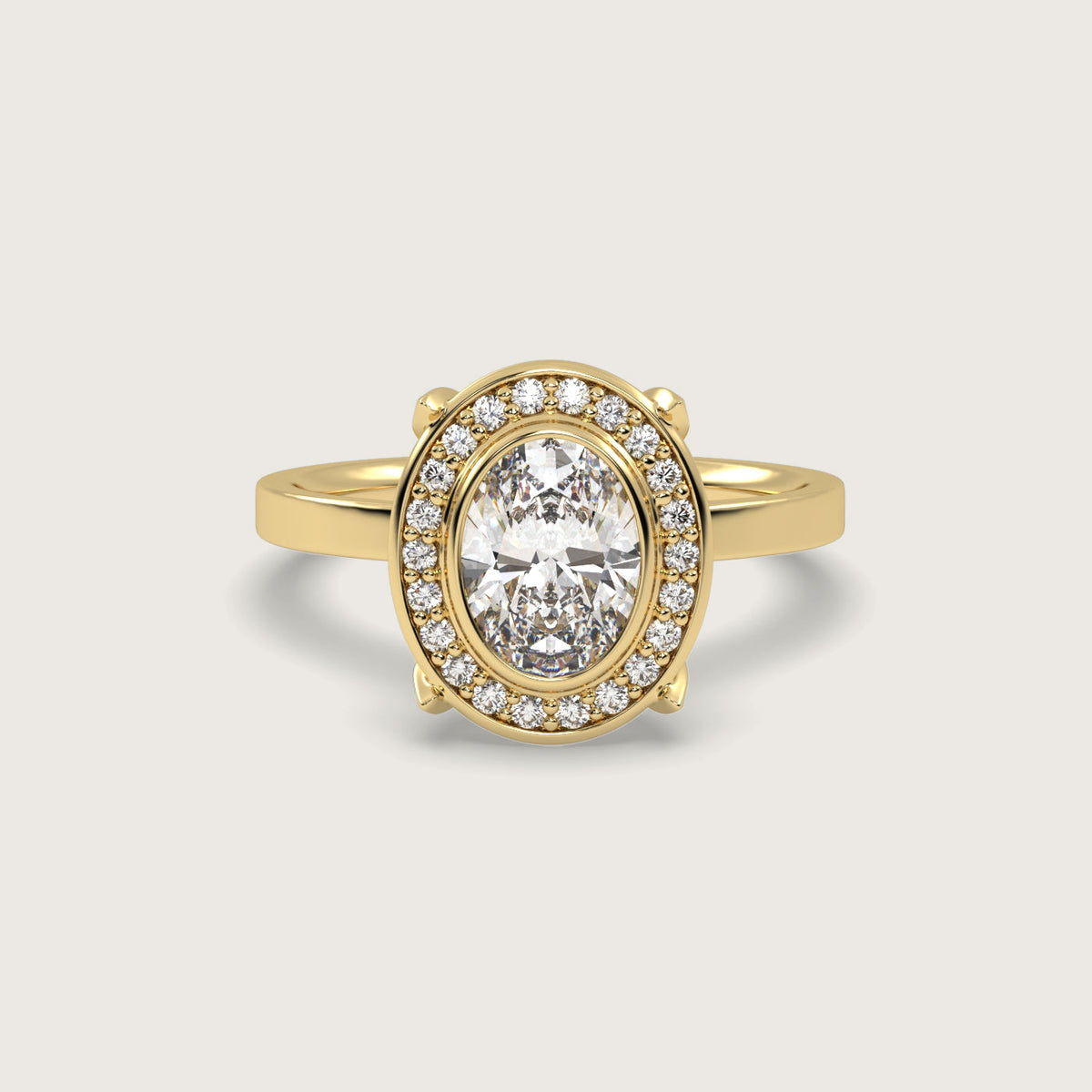 18K Yellow 1ct
