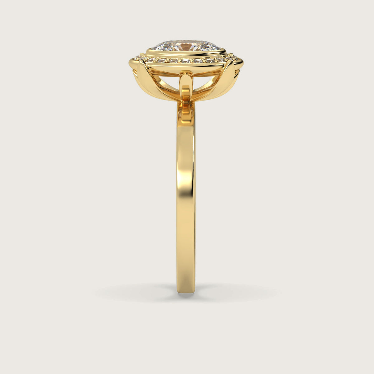 18K Yellow 1ct