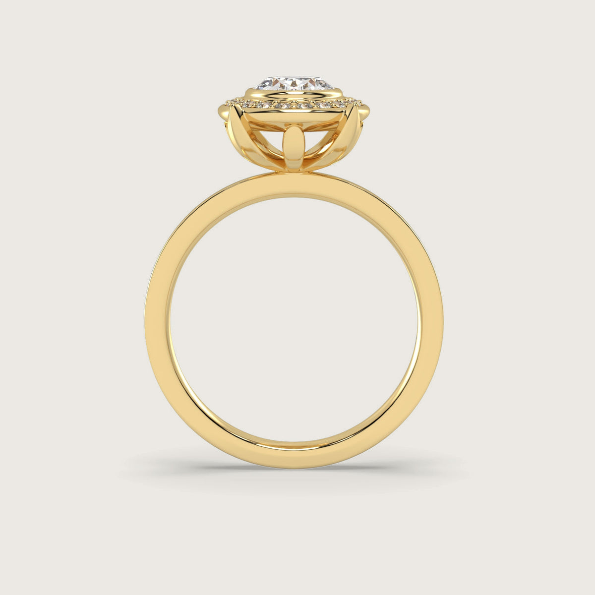 18K Yellow 1ct