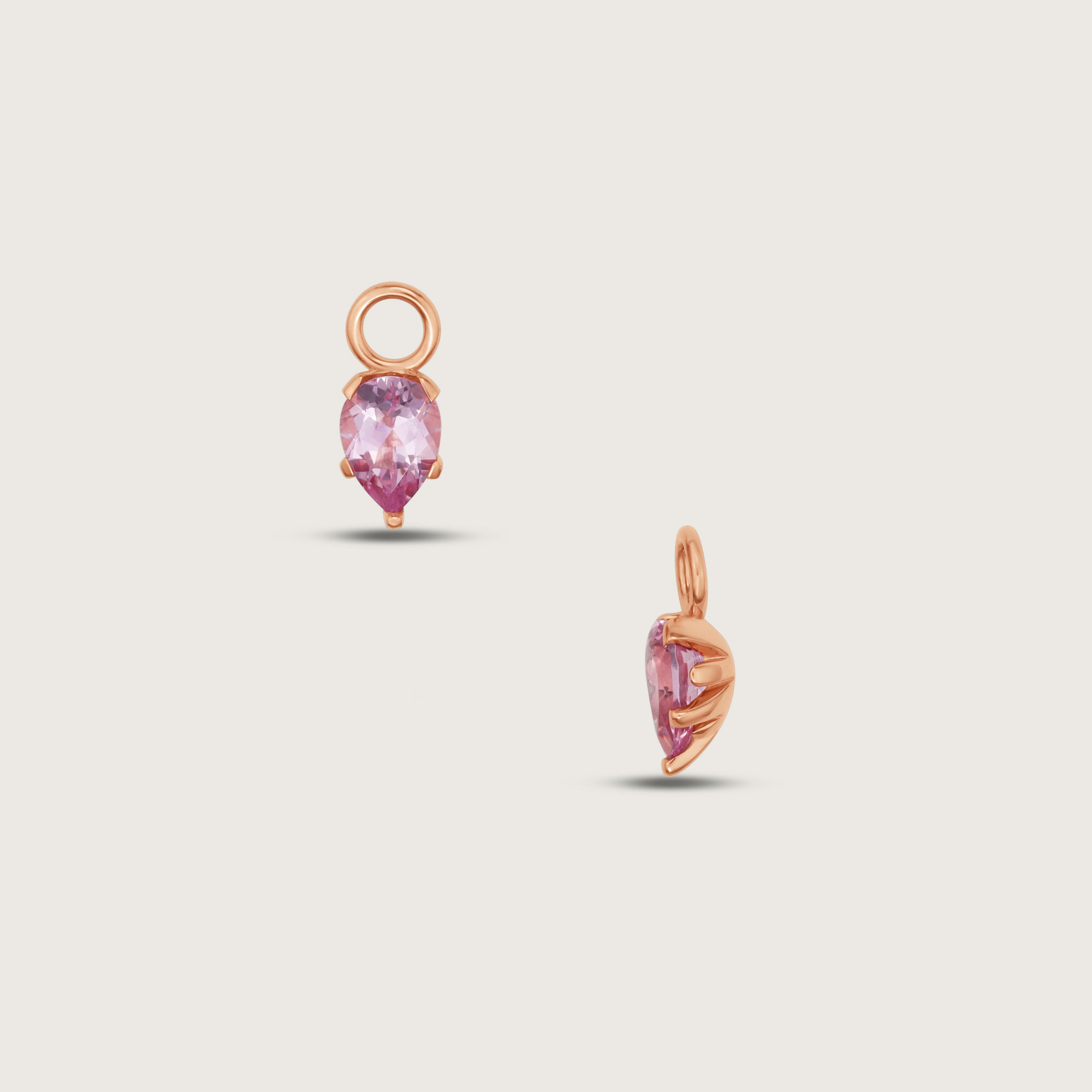 Fleur de Luce Morganite Earring Drops