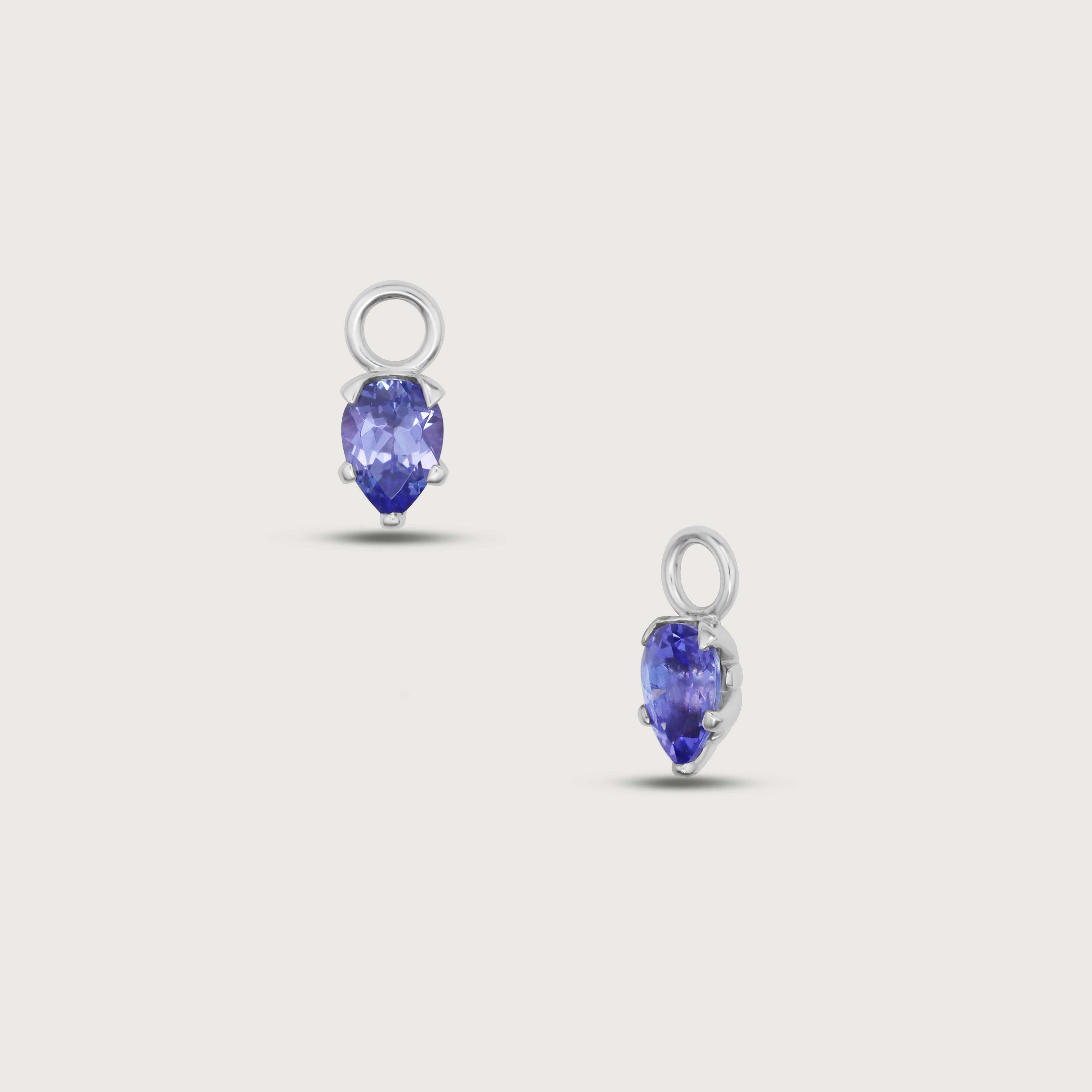 Fleur de Luce Tanzanite Earring Drops