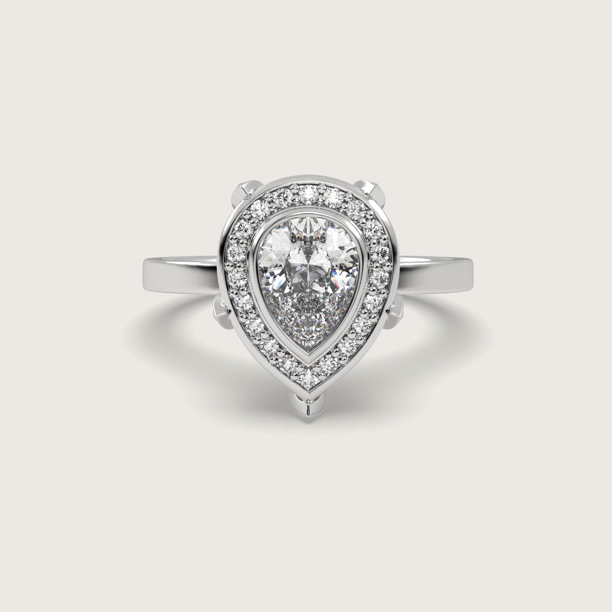 18K White 1ct