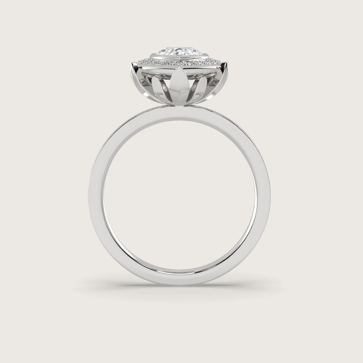 18K White 1ct