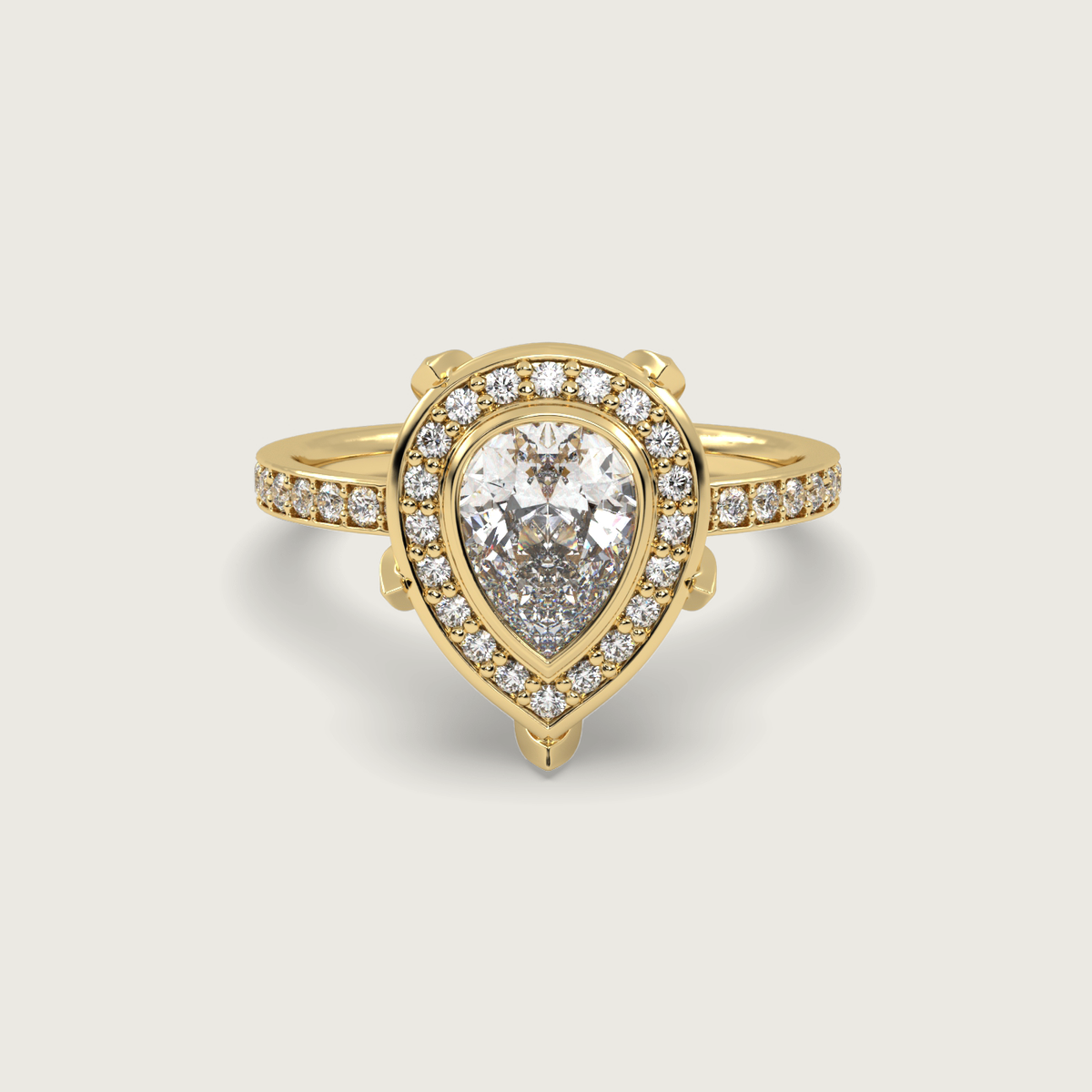 18K Yellow 1ct