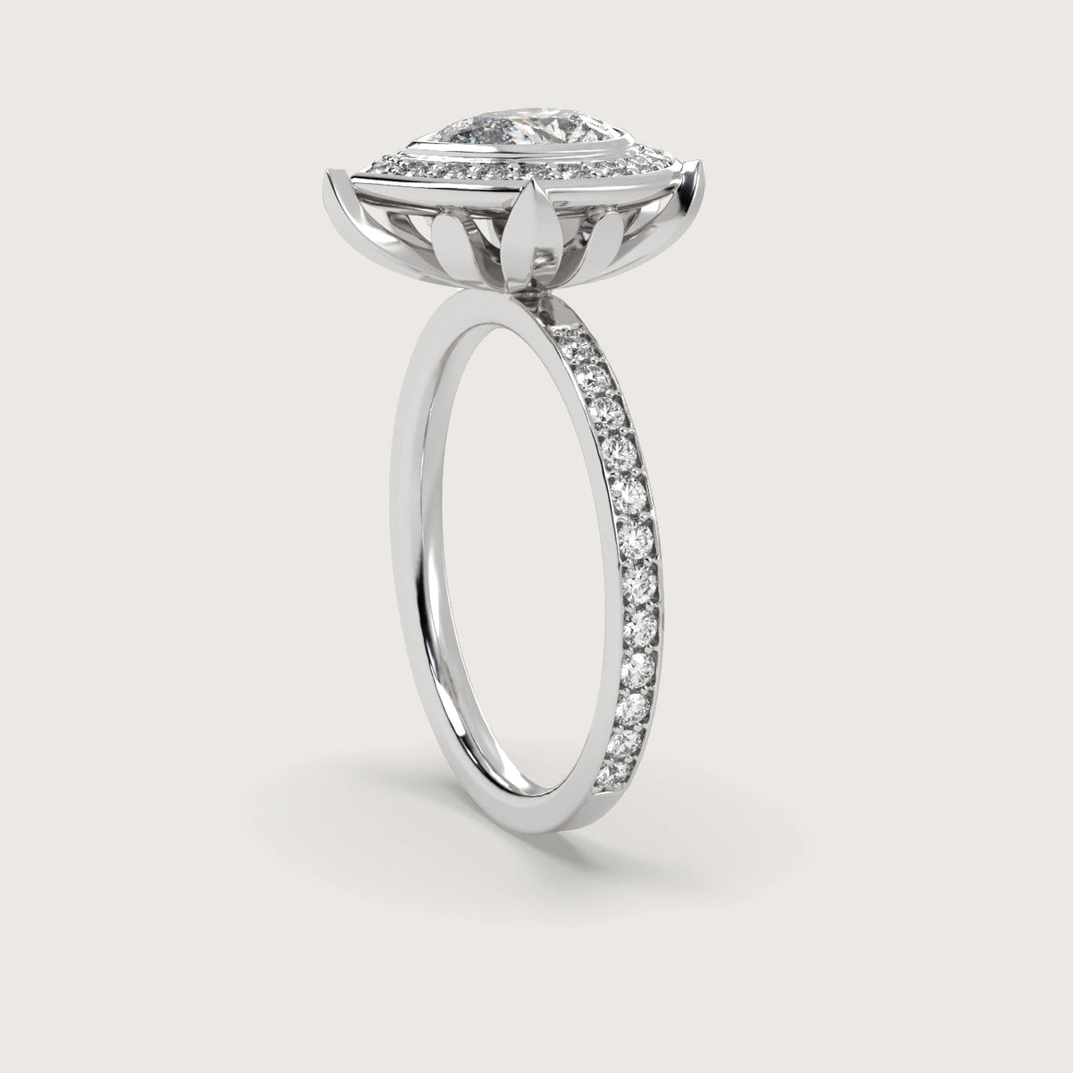 18K White 1ct