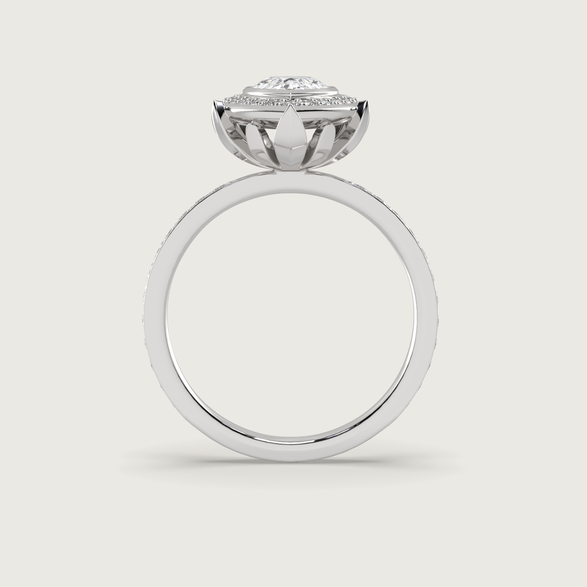 18K White 1ct