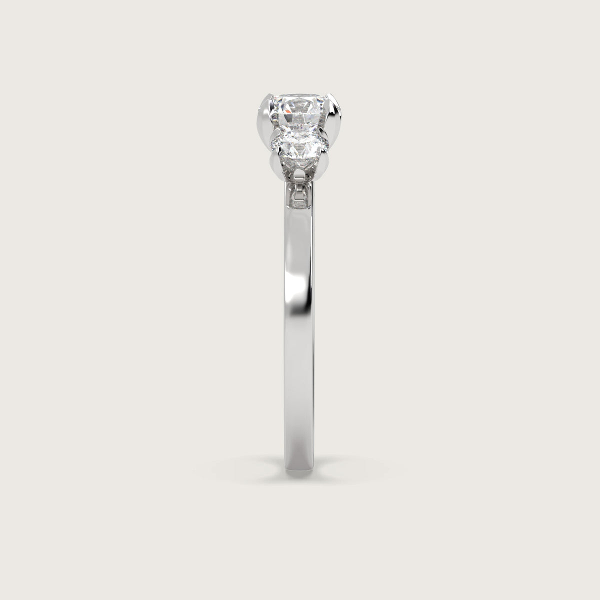 18K White 1ct
