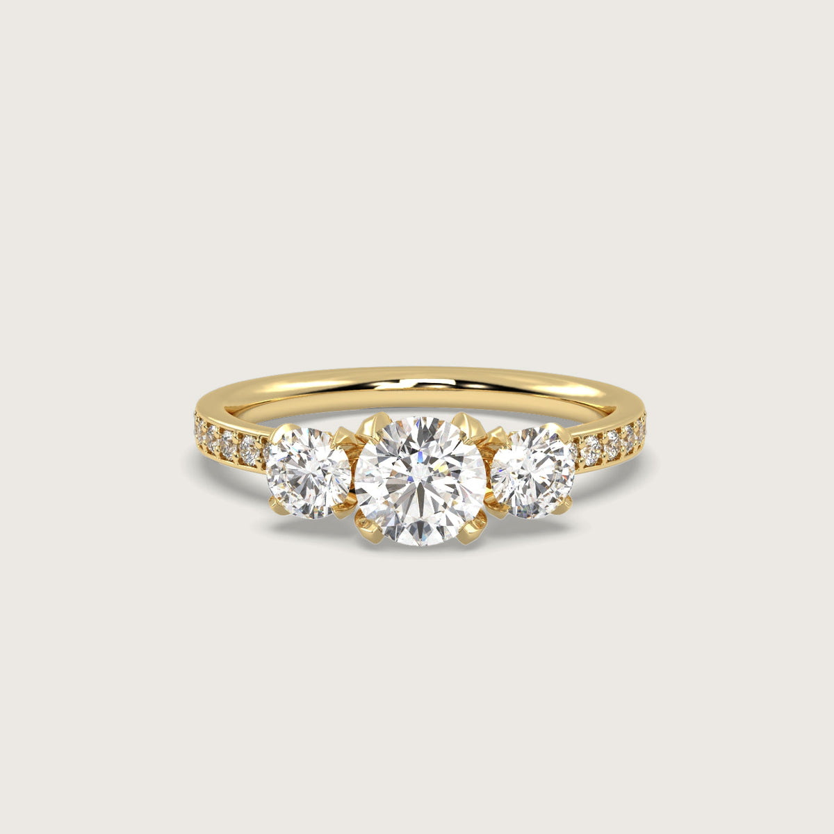 18K Yellow 1ct
